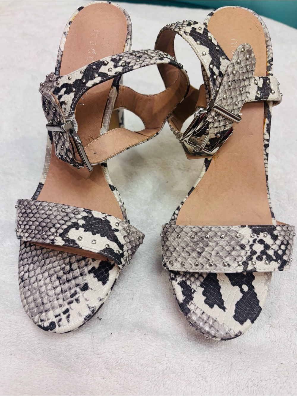 Almost Brand New Heels By Madden Girl - Size 8.5 - Heel Height 5 Inches - box 18